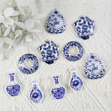 10pcs Bottle Fragments Acrylic Charms For DIY Jewelry Making