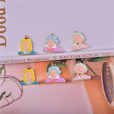 10pcs Scientist Enamel Charms Earring Bracelet DIY Jewelry