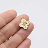 5pcs 15mm Star Coin Charms Pendant DIY Necklace Earrings Bracelets