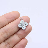 5pcs 15mm Star Coin Charms Pendant DIY Necklace Earrings Bracelets