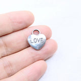 5pcs 15mm Stainless Steel Star Charms Pendant for DIY Jewelry