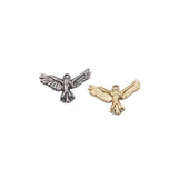 5pcs Stainless Steel Eagle Charms Pendant DIY Necklace Earrings Bracelets