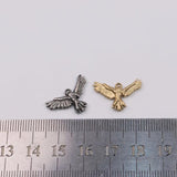 5pcs Stainless Steel Eagle Charms Pendant DIY Necklace Earrings Bracelets
