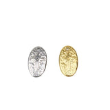 5pcs Stainless Steel Oval Star Charms Pendant DIY Jewelry Unfading 2 Colors