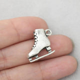 Vintage 3D Skating Shoe Charms 17*20mm 10pcs AAC143