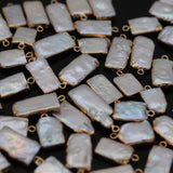 3pcs Freshwater Pearl Charms Pendants for Jewelry Making DIY Necklace Bracelet