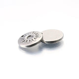 5pcs Stainless Steel Sun Flower Disc Earrings Charms for DIY Jewelry Making