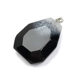 Natural Stone Agates Pendant Crystal Necklace For DIY Jewelry Making