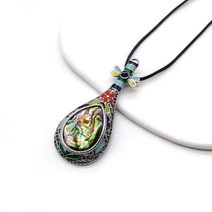Natural Stone Pipa Shaped Jewelry Pendant Brooch DIY Charm Necklace Earrings