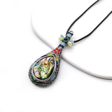 Natural Stone Pipa Shaped Jewelry Pendant Brooch DIY Charm Necklace Earrings