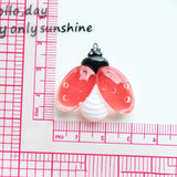 10Pcs Luminous Bee Resin Charms For DIY Jewelry Making