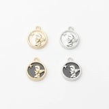 Embossed Angel Charms Pendant 6pcs/lot DIY Necklace Jewelry Making