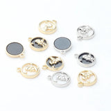 Embossed Angel Charms Pendant 6pcs/lot DIY Necklace Jewelry Making