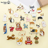 Enamel Animal Charms For Jewelry Making Earring Pendant Necklace DIY