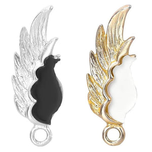 20Pcs Animal Eagle Wings Charm Pendant Jewelry Making Accessory