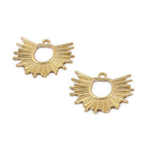 5PCS Hollow Zinc Alloy Metal Charms 38*34.1mm for DIY Jewelry Making