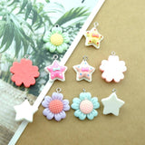 Flower Star Earring Charms Bracelets Jewelry Making DIY Pendants Bulk