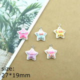 Flower Star Earring Charms Bracelets Jewelry Making DIY Pendants Bulk