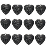 10pcs Eye Heart Shape Charms Pendant for DIY Earrings Necklace