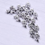 20Pcs Vintage Rose Flower Charms for Jewelry Making