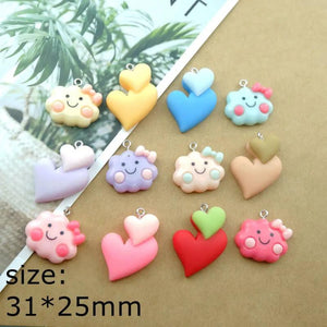 Cloud Earring Charms for DIY Bracelets Jewelry Making