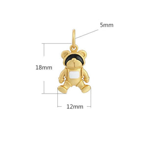 Brass Crab Duck Panda Charms Pendants High Copper DIY Necklace Bracelet Jewelry
