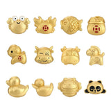 Brass Crab Duck Panda Charms Pendants High Copper DIY Necklace Bracelet Jewelry
