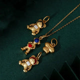 Brass Crab Duck Panda Charms Pendants High Copper DIY Necklace Bracelet Jewelry