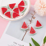 Watermelon Resin Charms For Jewelry DIY