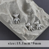 DIY Pendants 18k Rhodium Plated Nickel-Free 10pcs