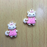 10Pcs 3D Fox Charms Pendant DIY Jewelry Making