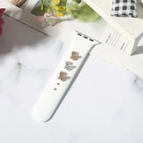 3Pcs Silicone Band Charms for Smart Watch - Gift for Women, Mom, Girls