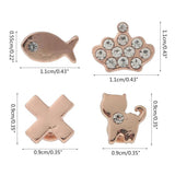 3Pcs Silicone Band Charms for Smart Watch - Gift for Women, Mom, Girls