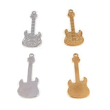5 Pack Stainless Steel Guitar Oil Pendants DIY Jewelry Accessories