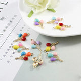 10pcs/lot Ballon Enamel Charms for DIY Earrings Bracelet Jewelry