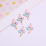 10pcs/lot Ballon Enamel Charms for DIY Earrings Bracelet Jewelry