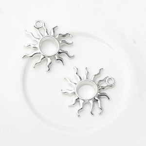 Sun Charms Pendant 10PCS/lot for DIY Necklace Jewelry Making