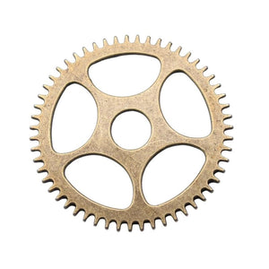 4pcs Gear Steampunk Pendant Charms for Jewelry Making DIY Craft