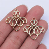 10pcs Geometry Charm Pendant For Earring Making Accessories