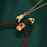 Gold-Plating Astronaut Spaceman Pendant Charm