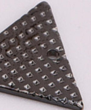 7.5mm Equilateral Triangle Embossed Copper Pendant DIY Jewelry Craft