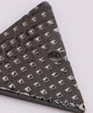 7.5mm Equilateral Triangle Embossed Copper Pendant DIY Jewelry Craft