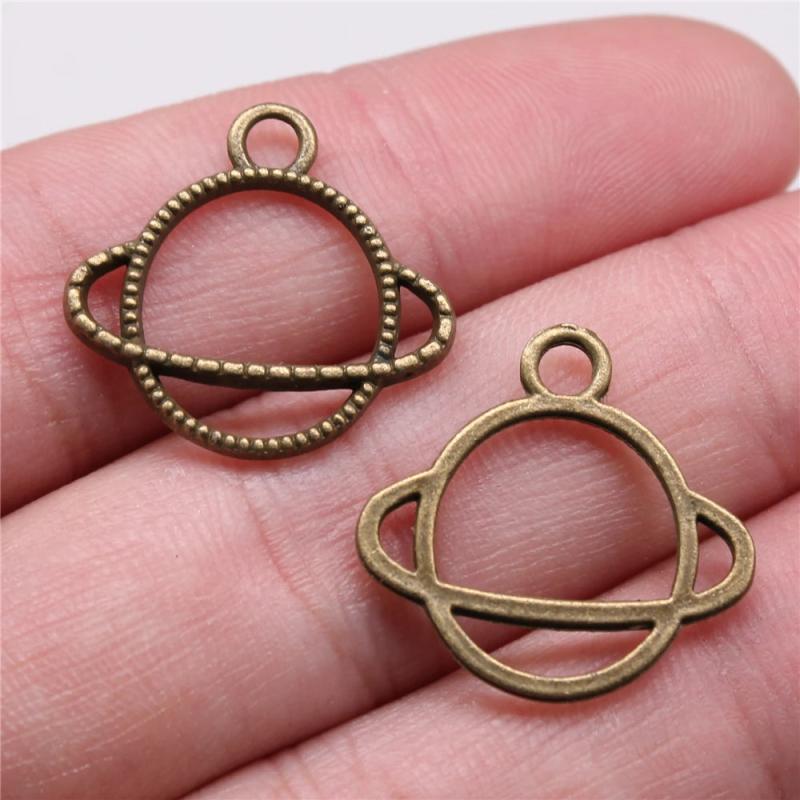 20pcs 24x21mm Universe Charms Pendants DIY Jewelry Findings Accessories
