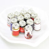 10Pcs Resin 3D Drink Alcohol Can Charms Pendant DIY Earring Keychain Jewelry