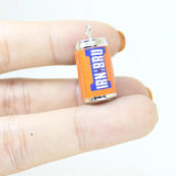 10Pcs Resin 3D Drink Alcohol Can Charms Pendant DIY Earring Keychain Jewelry
