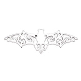 8pcs Bat Pendant Charms Antique Silver Plated DIY Jewelry Making 56x19mm