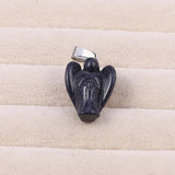 2 PCS Crystal Reiki Healing Angel Pendant DIY Jewelry Gift