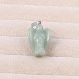 2 PCS Crystal Reiki Healing Angel Pendant DIY Jewelry Gift