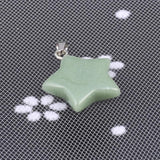 5 pcs Natural Star Agate Reiki Crystal Pendant DIY Jewelry Making