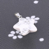 5 pcs Natural Star Agate Reiki Crystal Pendant DIY Jewelry Making